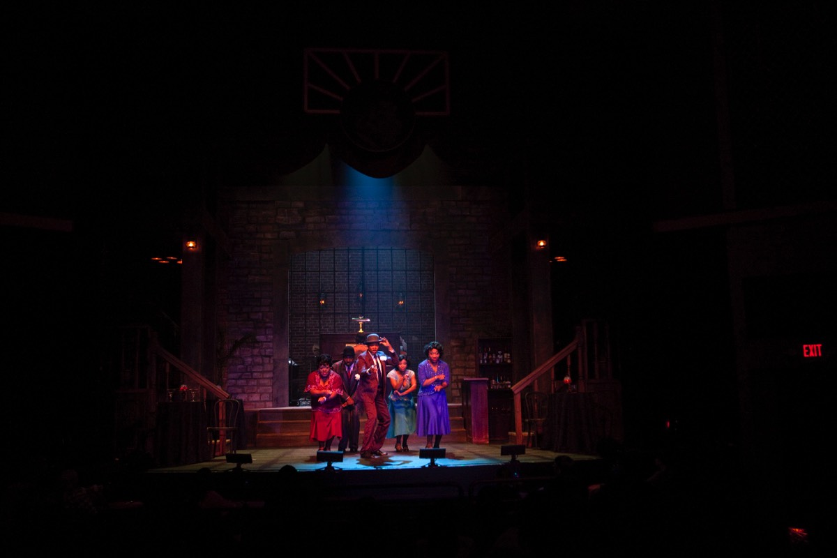 Lighting & Scenic Design by Bradley Bergeron - Photo Credit: Cayce Callaway