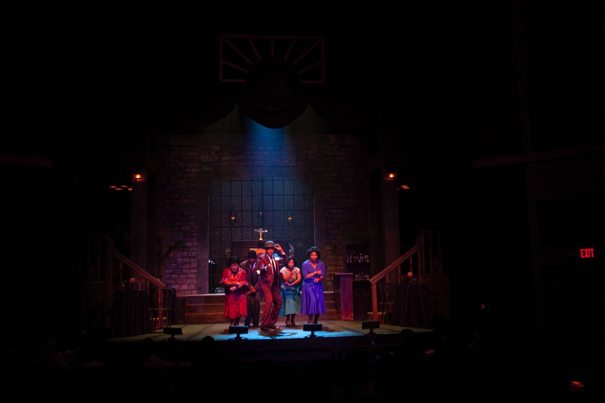 Lighting & Scenic Design by Bradley Bergeron - Photo Credit: Cayce Callaway